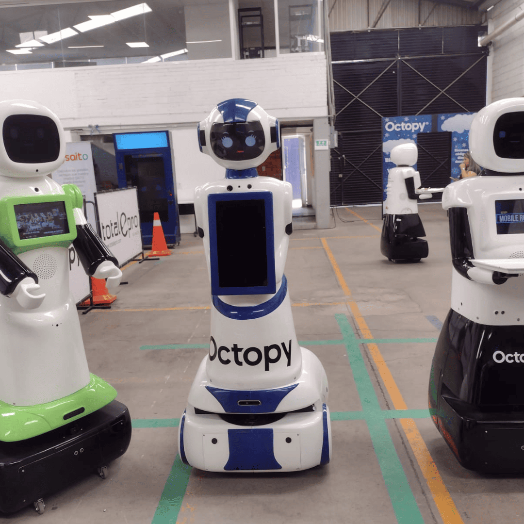 Robots de servicio para promoción