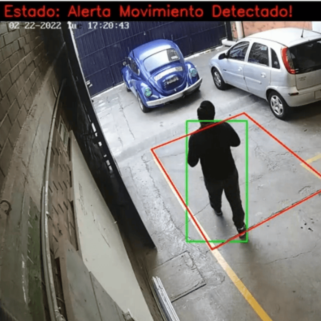 Industrial Detección de instrusos con Visión Artificial