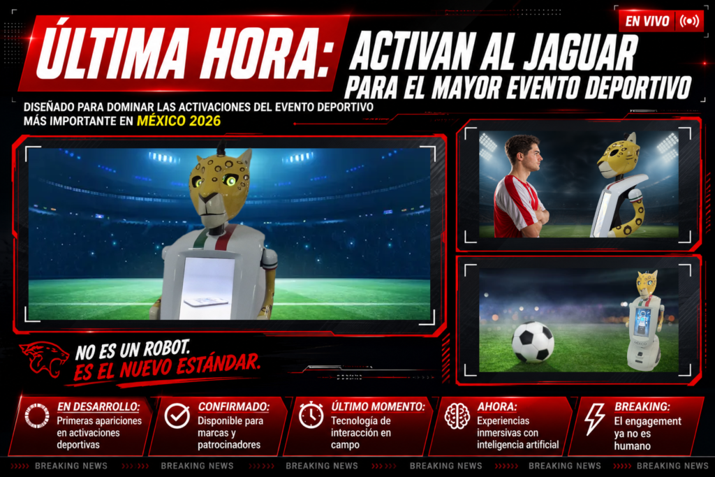 Robot Jaguar mundial 2026